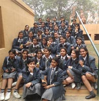 SMS Girls School - Visit to Sanskriti Kendra : Click to Enlarge