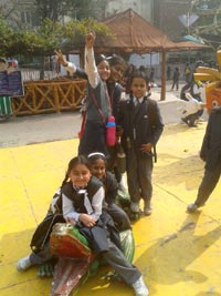 SMS Girls School - Picnic for Classes II & III to Fun n Food Village : Click to Enlarge