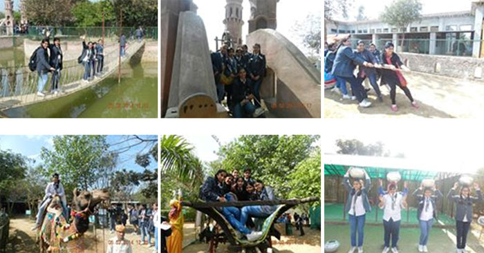 SMS Girls School - Excursion to Pratapgarh Farms for Classes VII to IX