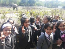SMS Girls School - Toddlers of St. Mark's family on a ZOO Safari : Click to Enlarge