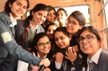 St. Mark's Girls School - Picnic at Adventure Island for Class XII : Click to Enlarge