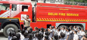 St. Mark's Girls School - Informative Trip to a nearby Fire Station by Seedling : Click to Enlarge