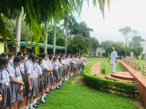 St. Mark's Girls School - Visit to the Eternal Gandhi Multimedia Museum : Click to Enlarge