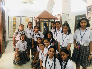 St. Mark's Girls School - Visit to the Eternal Gandhi Multimedia Museum : Click to Enlarge
