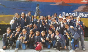 St. Mark's Girls School - Picnic to The Rail Museum and The Waste to Wonder Park for Class V students : Click to Enlarge