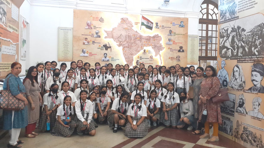 St. Mark's World School - Educational Excursion of Class XI : Click to Enlarge