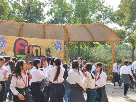 St. Mark's World School - Picnic to Adventure Island for Class 11 : Click to Enlarge