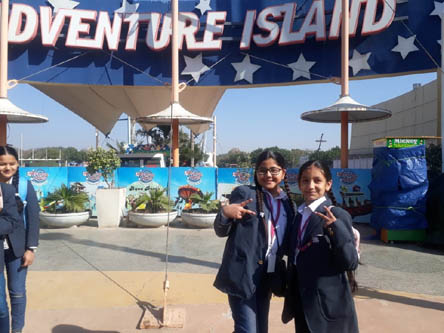 St. Mark's World School - Picnic to Adventure Island, Rohini for Class 7 : Click to Enlarge