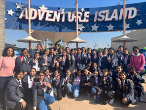 St. Mark's World School - Picnic to Adventure Island, Rohini for Class 9 : Click to Enlarge