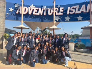 St. Mark's World School - Picnic to Adventure Island, Rohini for Class 9 : Click to Enlarge