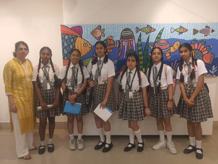St.Marks World School Meera Bagh - Avate Garde: Art Exhibition : Click to Enlarge