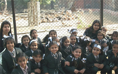 SMS Girls School - Visit to the Zoo : Click to Enlarge