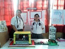 St. Mark's Girls School - CBSE National Level Science Exhibition : Click to Enlarge