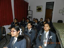 SMS Girls School - A Video Conferencing Session : Click to Enlarge