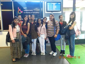 St. Mark's Girls School, Meera Bagh - Visit to Finland : Click to Enlarge