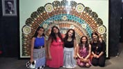St. Mark's Girls School, Meera Bagh - Student Delegation to Indonesia and Singapore - At Butterfly and Insect  Garden : Click to Enlarge