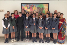 St. Mark's Girls School, Meera Bagh - India - Denmark Student Exchange Programme : Click to Enlarge