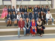 St. Mark's Girls School, Meera Bagh - Student Exchange Programme : Indo-French Connection : Click to Enlarge