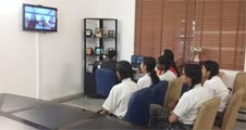 St. Mark's Girls School, Meera Bagh - Skype Session with the Malaysians : Click to Enlarge