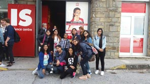 St. Mark's Girls School, Meera Bagh - JIndia and Italy : Celebrating International Friendship Week : Click to Enlarge