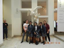 St. Mark's Girls School, Meera Bagh - India and Italy : Celebrating International Friendship Week : Click to Enlarge