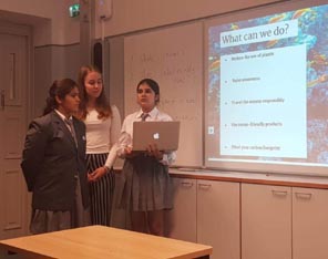 St. Mark's Girls School, Meera Bagh - Bonds Beyond Boundaries : Student Exchange Programme in Finland : Click to Enlarge