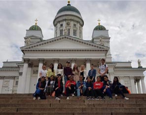 St. Mark's Girls School, Meera Bagh - Bonds Beyond Boundaries : Student Exchange Programme in Finland : Click to Enlarge