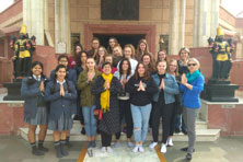 St. Mark's Girls School, Meera Bagh - Indo- French Exchange Programme : Click to Enlarge