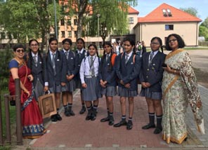 St. Mark's Girls School, Meera Bagh - Exploring the Baltic Nation, Lithuania : Click to Enlarge