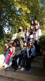 St. Mark's Girls School, Meera Bagh - Cultural Exchange Programme to Budapest : Click to Enlarge