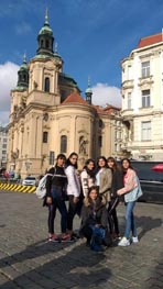 St. Mark's Girls School, Meera Bagh - Cultural Exchange Programme to Budapest : Click to Enlarge