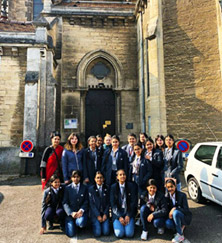 St. Mark's Girls School, Meera Bagh - Indo French Exchange Programme : Click to Enlarge