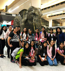St. Mark's Girls School, Meera Bagh - Indo French Exchange Programme : Click to Enlarge