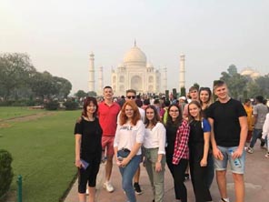 St. Mark's Girls School, Meera Bagh - Cultural Student Exchange Programme with students from Slovakia : Click to Enlarge