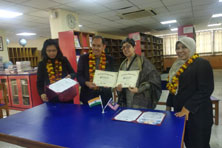 St. Mark's Girls School, Meera Bagh - India and Malaysia - Celebrating Years of Friendship : Click to Enlarge