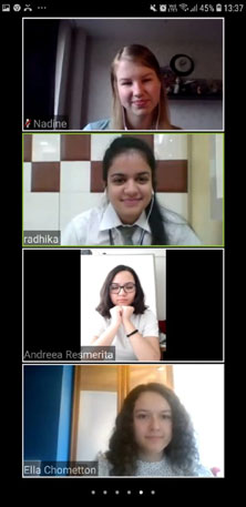 St. Mark's Girls School, Meera Bagh - Video Conference : Click to Enlarge