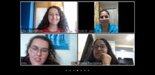 St. Mark's Girls School, Meera Bagh - Video Session with French Buddies : Click to Enlarge