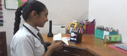 St. Mark's Girls School, Meera Bagh - Online Collaboration between the schools of Singapore and India : Click to Enlarge