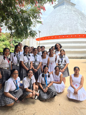 St. Mark's World School, Meera Bagh - Indo Lankan Exchange Programme : Click to Enlarge
