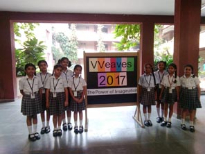 SMS, Girls School - VVeaves : Inter School Festival at Vasant Valley School : Click to Enlarge