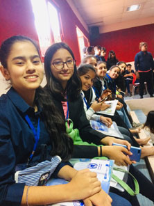 St. Marks Girls Schools visit to Hillwoods Academy MUN Conference : Click to Enlarge