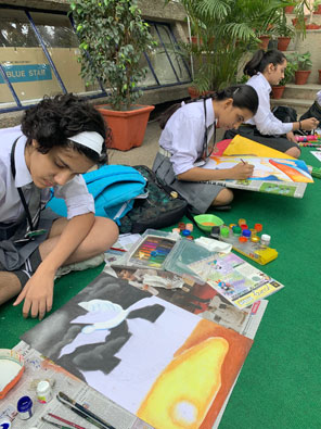 St. Marks Girls Schools - INTACH - Painting and Essay Writing Competition : Click to Enlarge