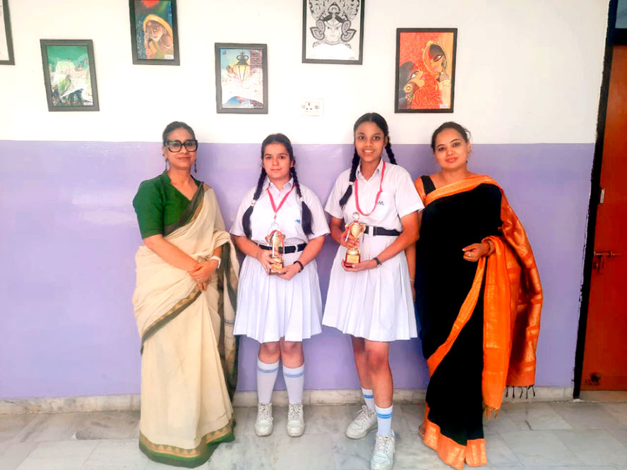 St. Mark's World School, Meera Bagh - Vanijya Commerce Event at New Era : Click to Enlarge