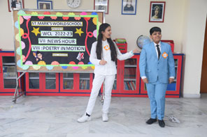 St. Mark's World School, Meera Bagh - World of Culture and Literature 2022 : Click to Enlarge