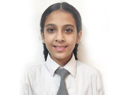 St. Mark's World School, Meera Bagh - Quest 2023: Annual Inter School Science and Maths Festival - Prakriti Se Prerna: 2nd Prize: Amyra Sidhu VI-B : Click to Enlarge