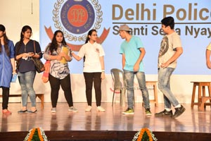 St. Mark's Girls School, Meera Bagh - Awareness about Law and Policing in Delhi : Click to Enlarge