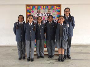 St. Mark's Girls School, Meera Bagh - Inter Class Debate Competition for Class V : Click to Enlarge