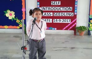 St. Mark's Girls School, Meera Bagh - Self Introduction Event by Seedling : Click to Enlarge