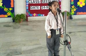 St. Mark's Girls School, Meera Bagh - Self Introduction Event by Seedling : Click to Enlarge