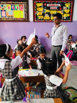 St. Mark's Girls School, Meera Bagh - Skilled Parent Activity for Class II : Click to Enlarge